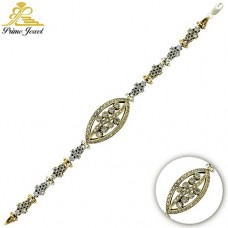 Gümüş Otantik Taşlı Biezik /Bileklik